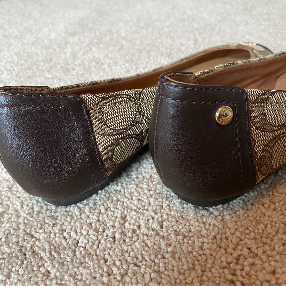 Coach signature print flats - Picture 3 of 10